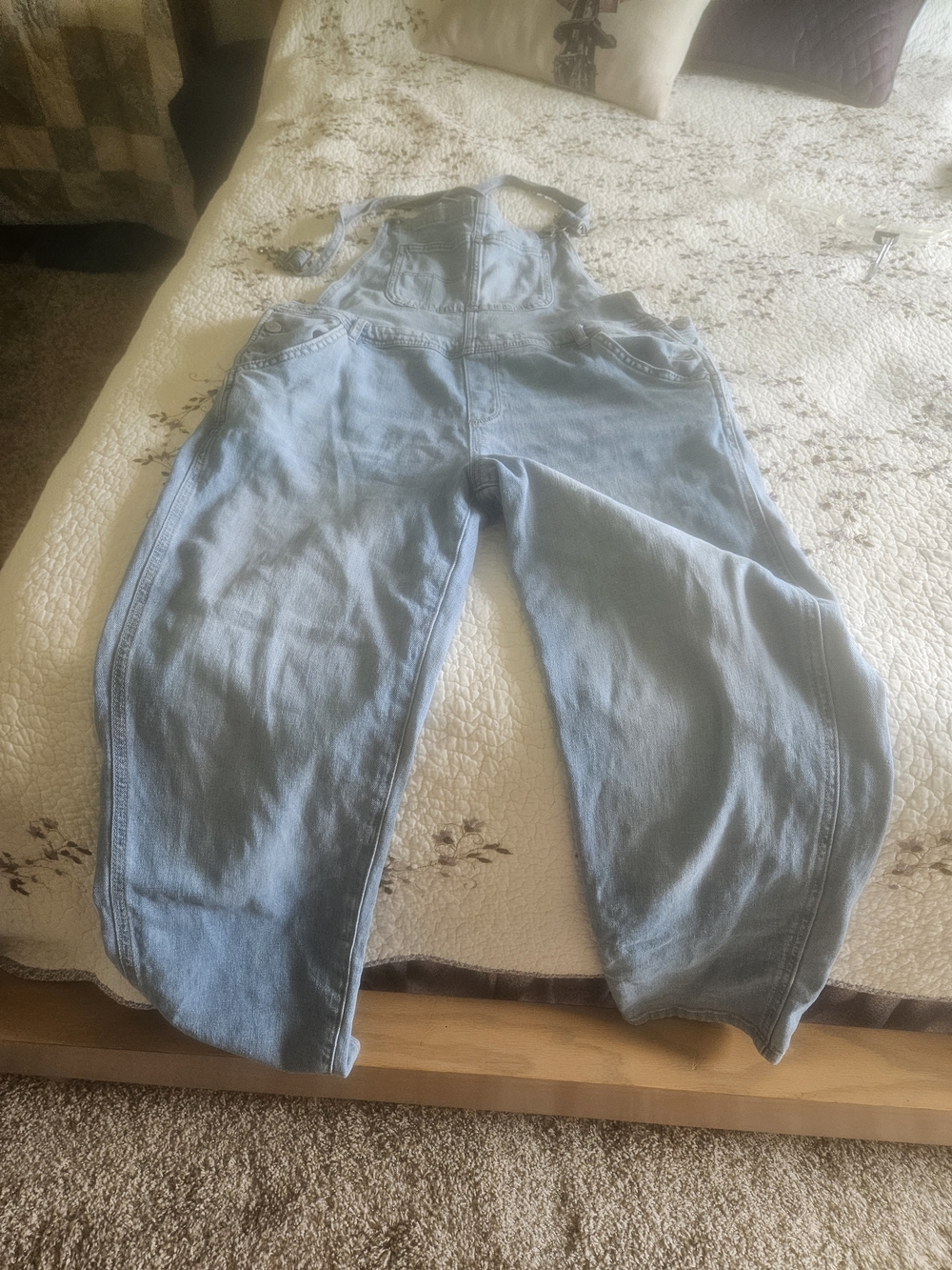 Sonoma Light Blue Denim Overalls